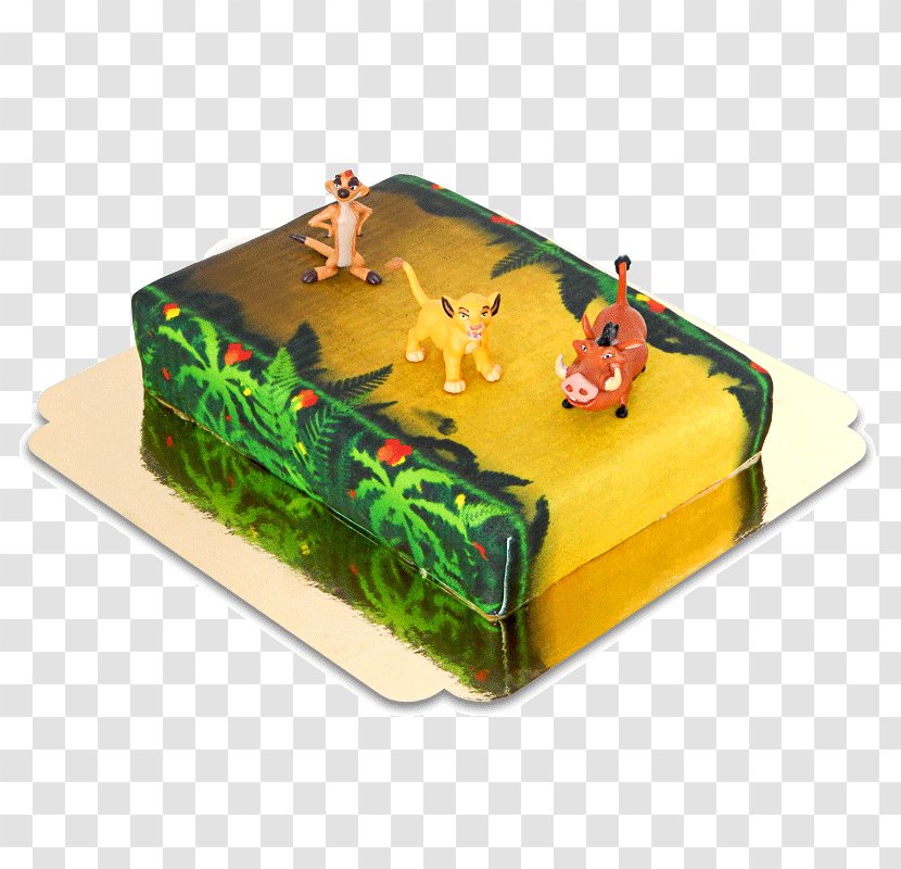 Torte Simba Fruitcake Birthday Cake Layer - Jungle Decoration Transparent PNG