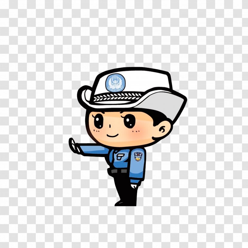 China Car Police Officer Traffic - Light - Stop The Gesture Of Policewoman Transparent PNG