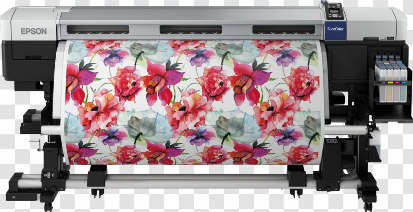 Dye-sublimation Printer Epson SureColor F7200 Printing Wide-format SC-F7200 (hdK) - Direct To Garment Transparent PNG