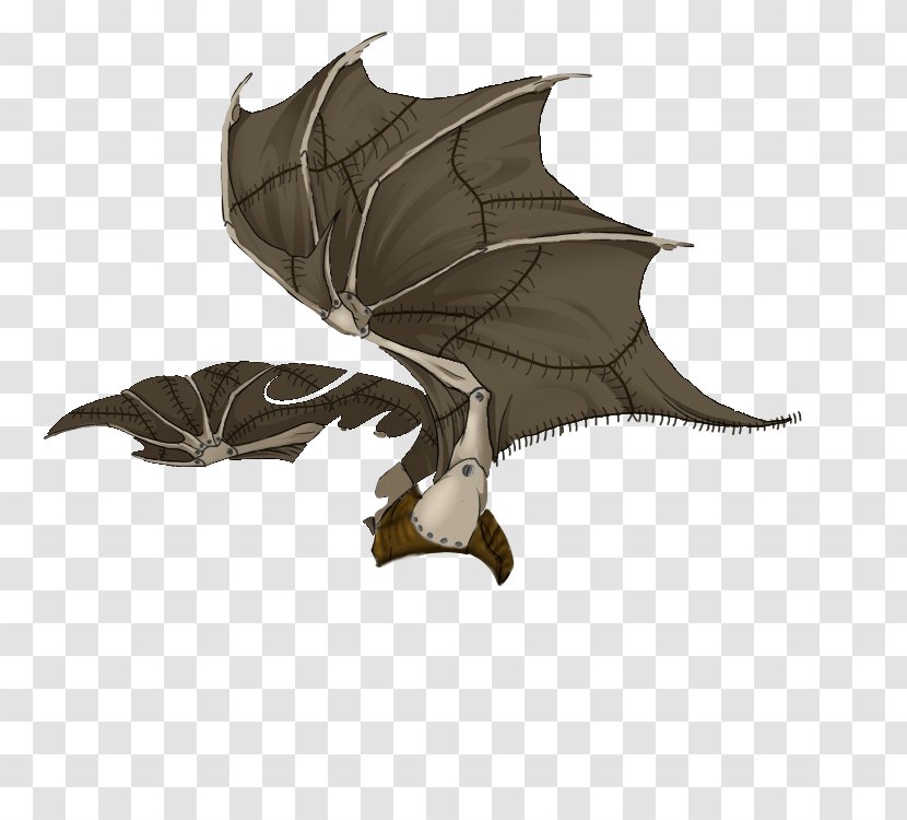 Skin Dragon PHP Browser Game - Leaf - Bone Wings Transparent PNG