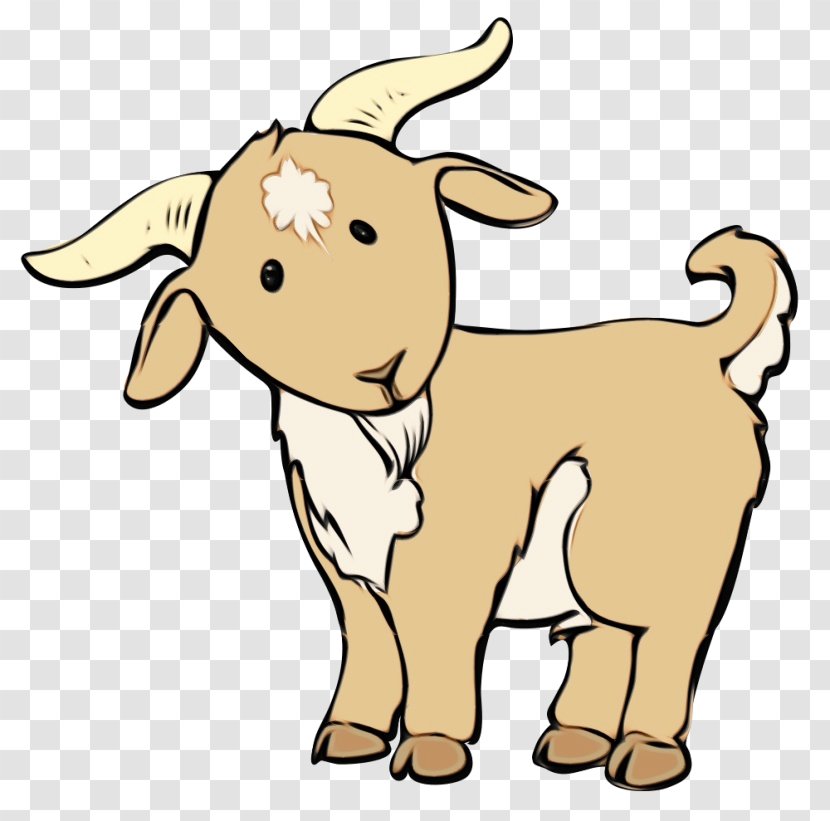 Goats Cartoon Goat Clip Art Cow-goat Family - Livestock Snout Transparent PNG