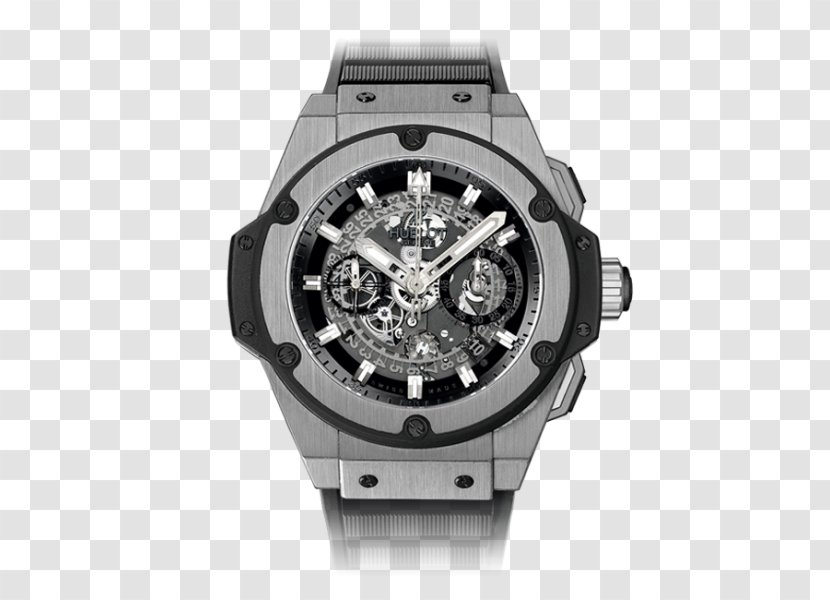 Hublot King Power Counterfeit Watch Chronograph - Rolex Yachtmaster Ii Transparent PNG