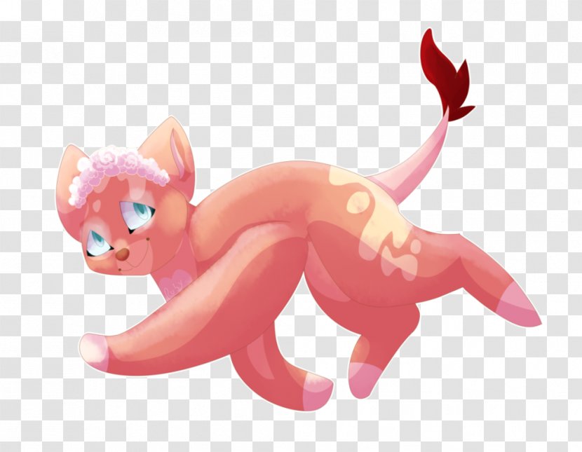 Tail Figurine Cartoon Carnivora Legendary Creature - Pink - Rabid Transparent PNG