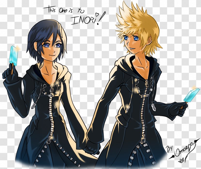 Drawing Fan Art DeviantArt Cartoon - Silhouette - Kingdom Hearts Transparent PNG