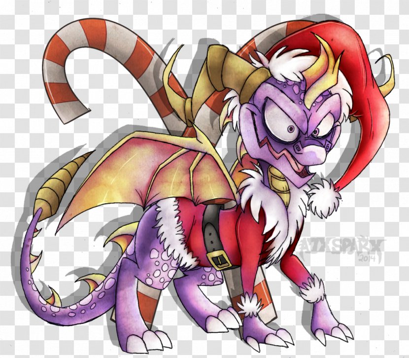 Dragon Cynder Spyro 25 December - Tree Transparent PNG