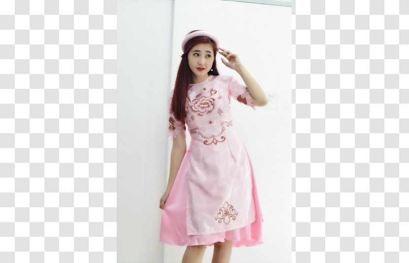 Skirt Cocktail Dress Gown Sleeve - Watercolor - Ao Dai Transparent PNG