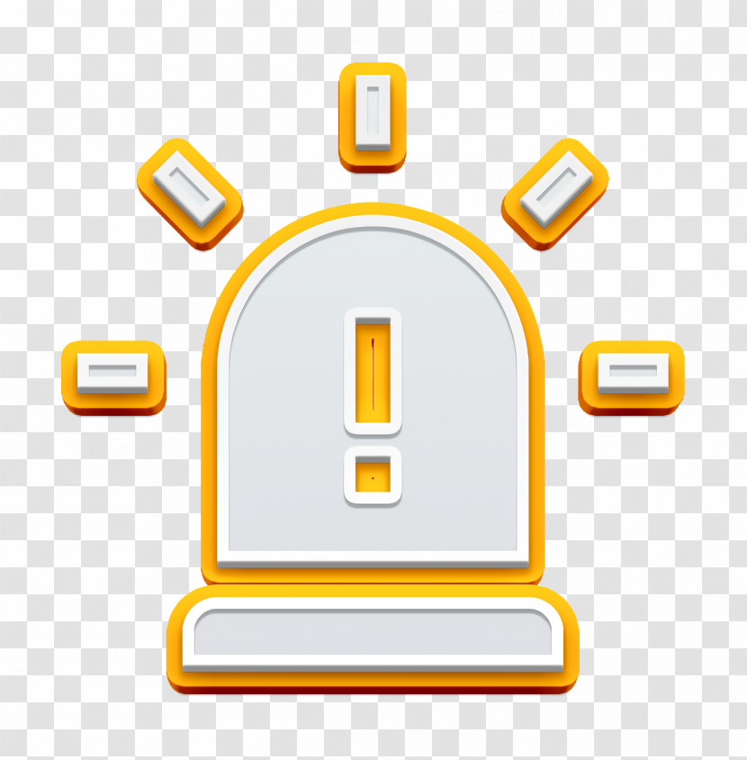 Alarm Icon Siren Icon Logistics Icon Transparent PNG