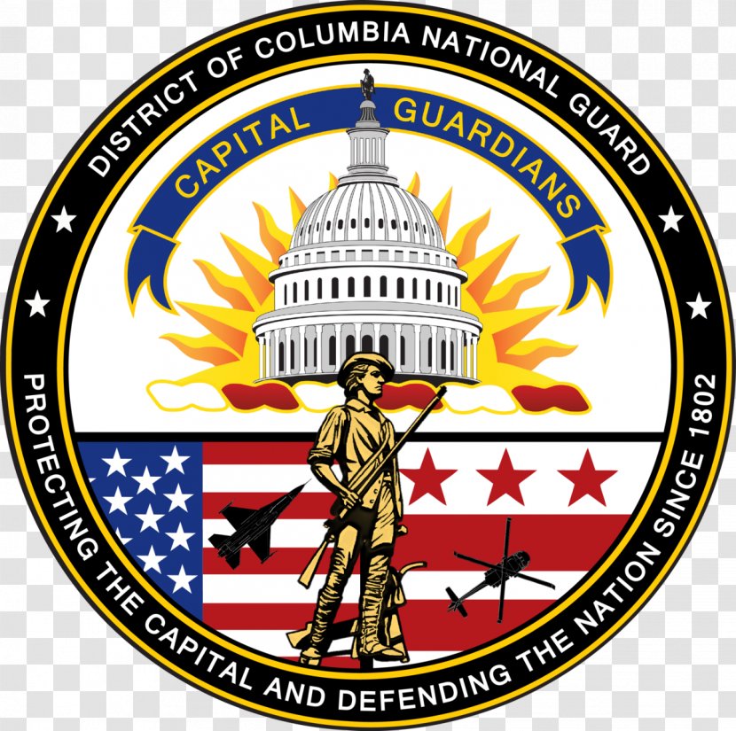 Washington, D.C. District Of Columbia National Guard The United States Air - Area - Army Emblem Transparent PNG