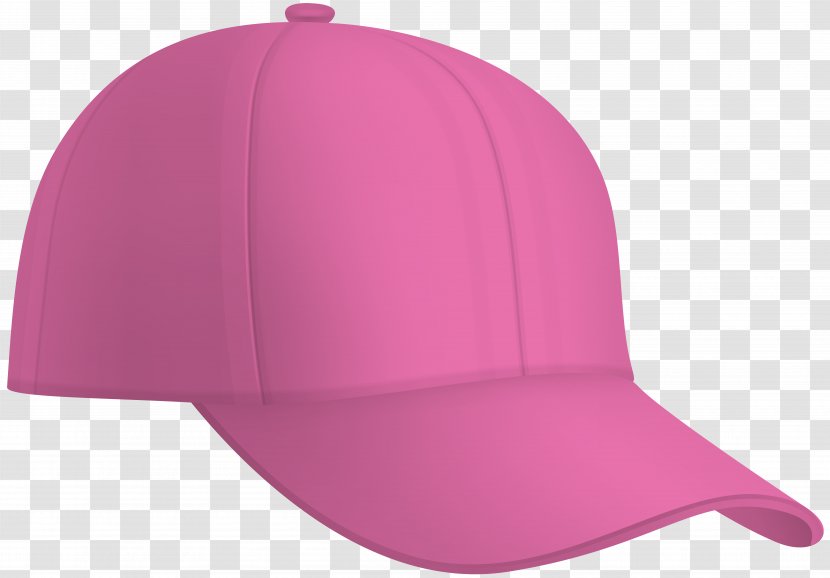Pink Baseball Cap Hat - Headgear Transparent PNG
