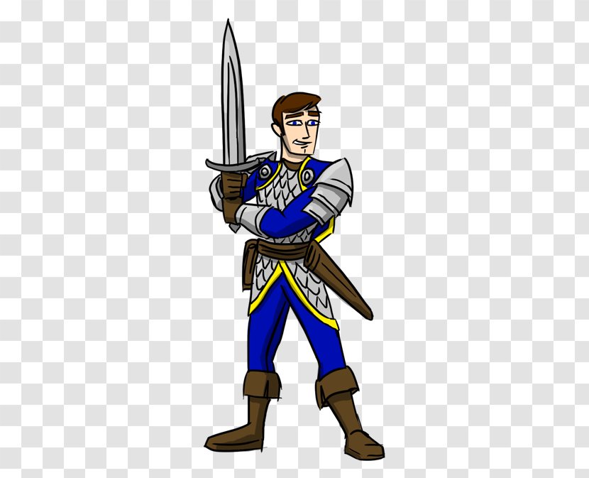 Knight Costume Design Spear Clip Art - Fictional Character Transparent PNG