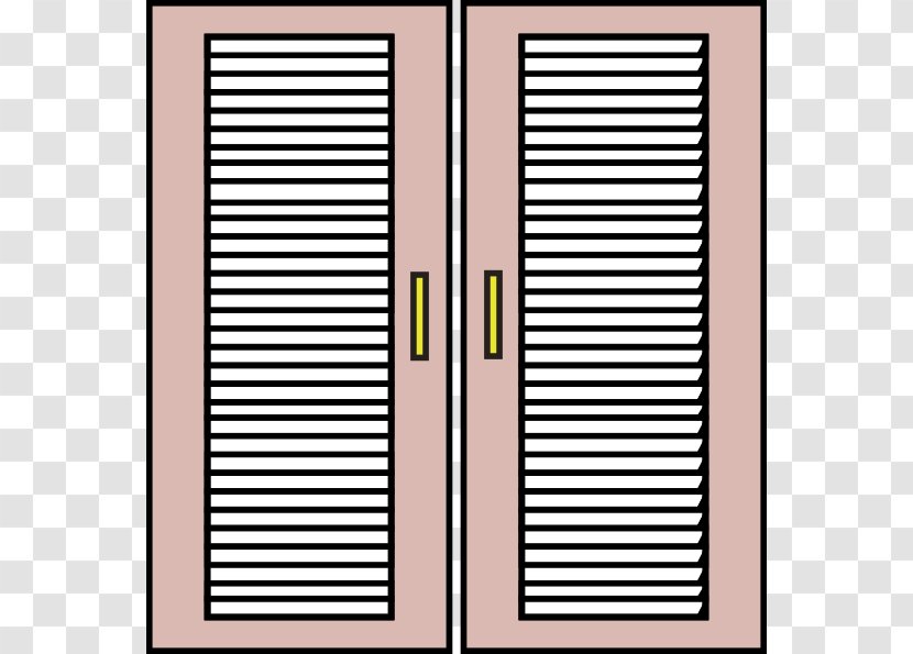 Window Blind Shutter Clip Art - Door - Free Windows Clipart Transparent PNG