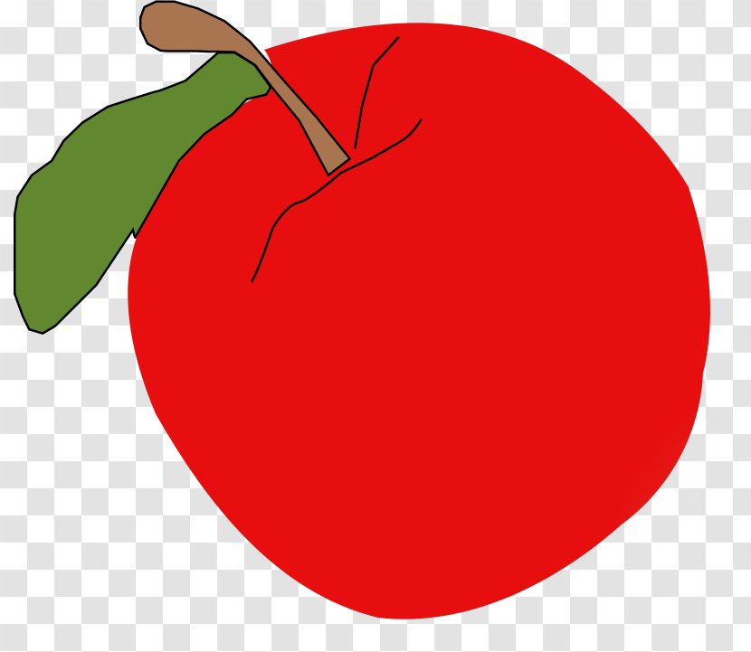 Download Clip Art - Vegetable - Apple Red Transparent PNG