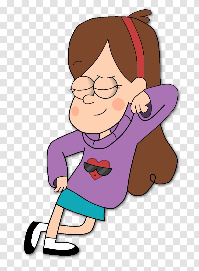 Mabel Pines Dipper Drawing Character - Heart - Frame Transparent PNG