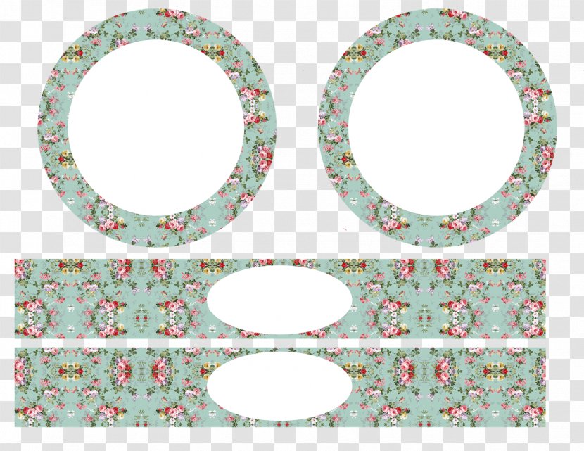 Circle Oval Pattern - Tableware - Shabby Transparent PNG