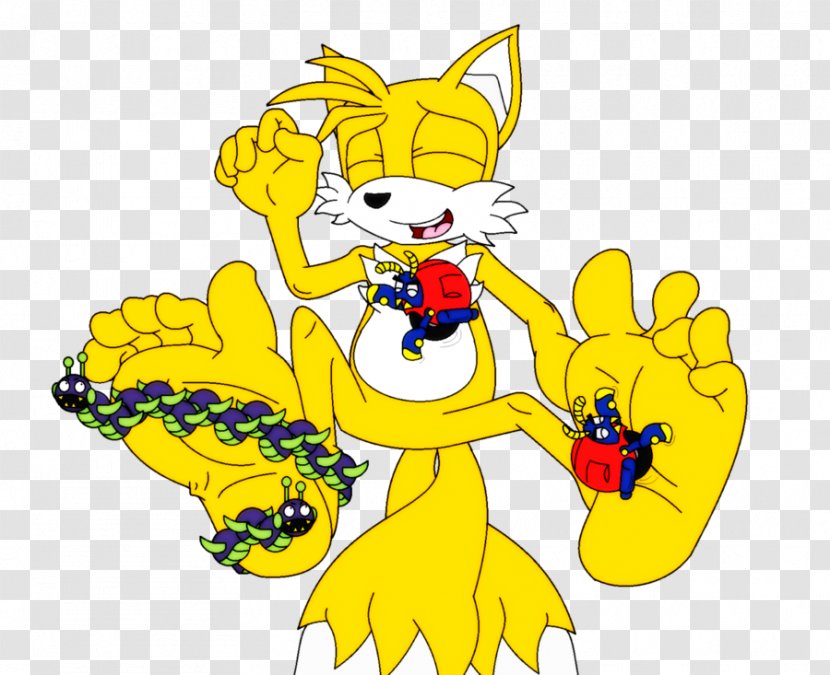 Tails Sonic The Hedgehog 2 X Metal Cat - Heart - Feet Transparent PNG