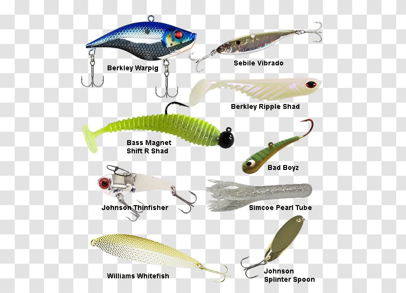 Spoon Lure Berkley Fishing Bait - Plug Transparent PNG