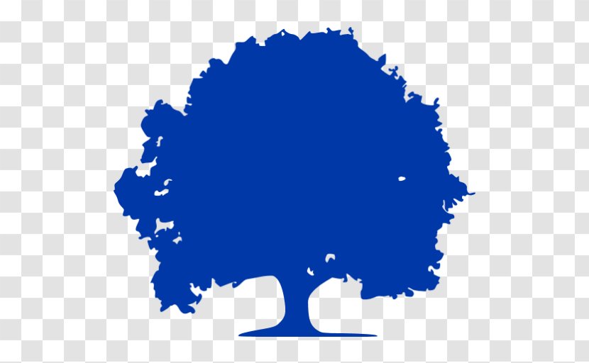 Tree Europe Clip Art - Blue Transparent PNG