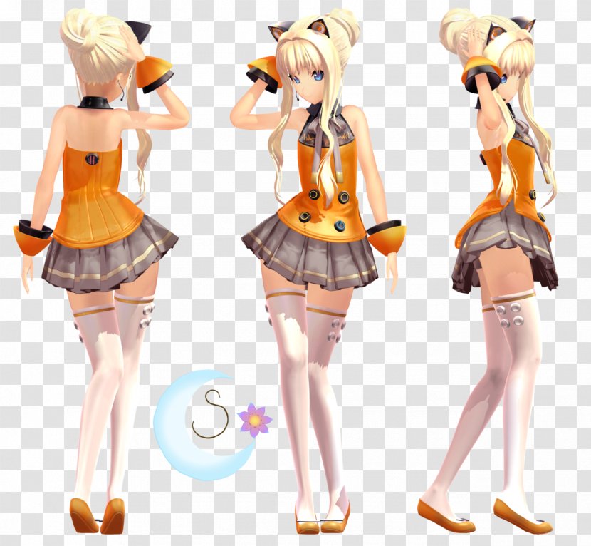 Bun Sailor Venus Art Hair SeeU - Silhouette Transparent PNG