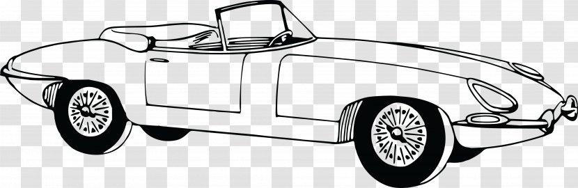 Sports Car Plymouth Barracuda Convertible Clip Art - Classic Transparent PNG