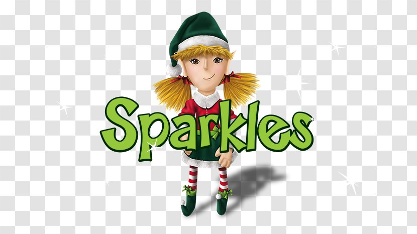Christmas Ornament Logo Character Font - Green - Elf Legs Transparent PNG