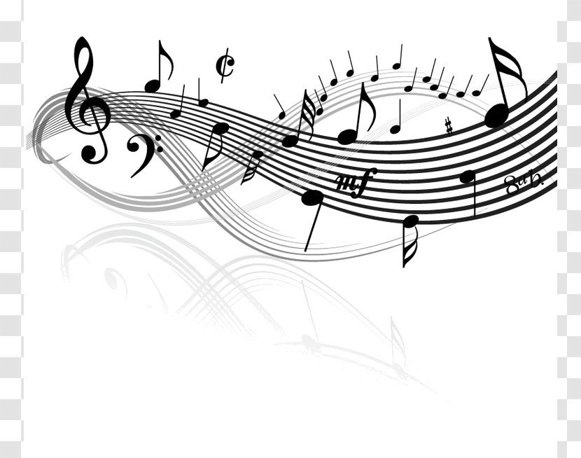 Musical Note Composition Clip Art - Flower Transparent PNG