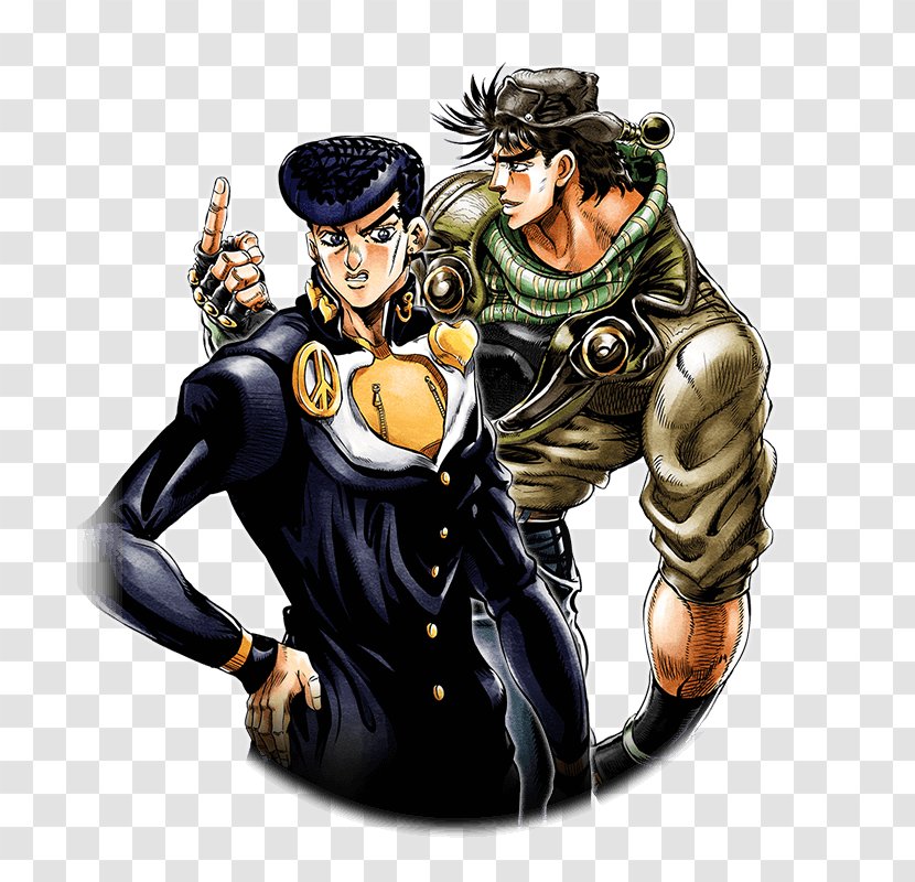 Josuke Higashikata Joseph Joestar Jonathan Character Cartoon - Generation Transparent PNG