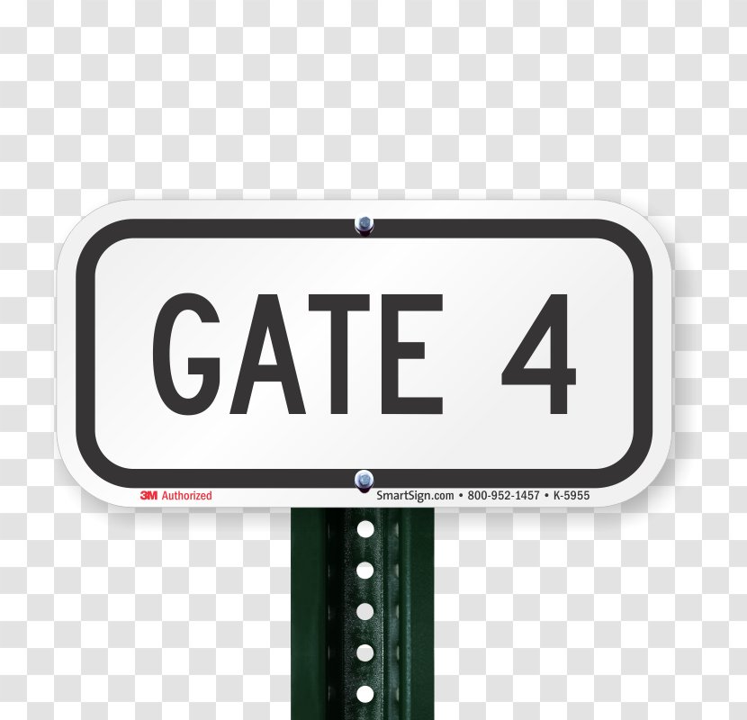 Electric Gates Traffic Sign Car Park - Label - Orangutan Avoid Buckle Diagram Transparent PNG