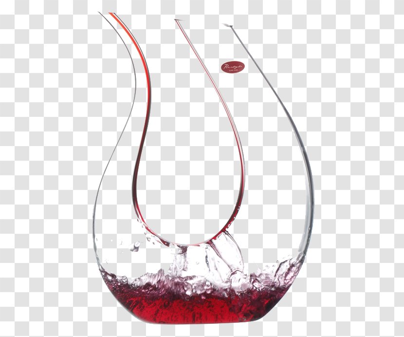 Red Wine Sake Set Decanter Glass Transparent PNG