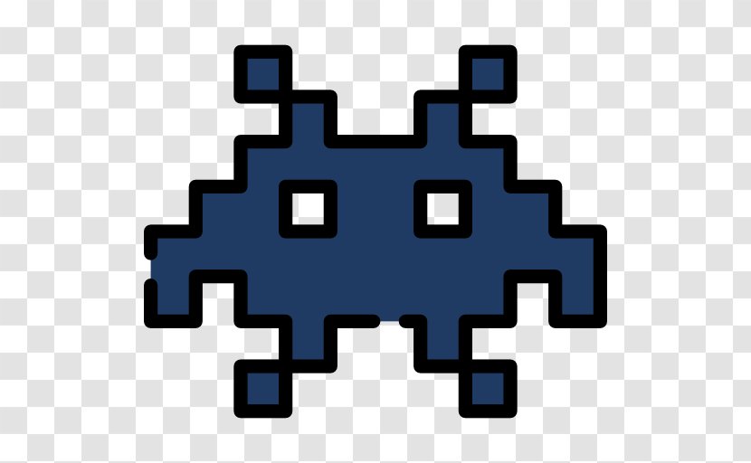 Space Invaders Video Game Arcade Retrogaming - Rectangle Transparent PNG