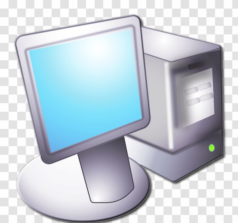 Personal Computer Dell Monitors Central Processing Unit Consumer Electronics - Display Device Transparent PNG