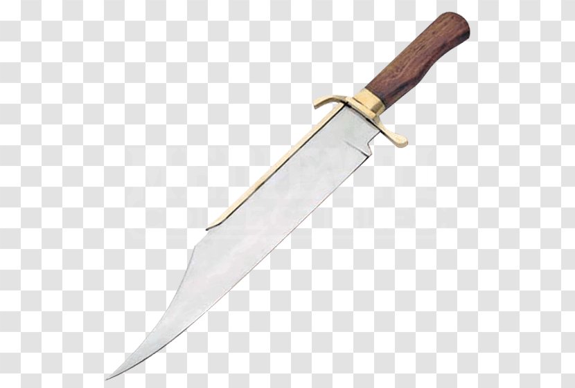 Bowie Knife American Frontier Blade Hunting & Survival Knives - Buck Transparent PNG