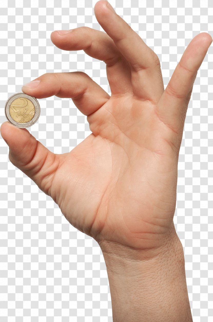 Coin Clip Art - Money - In Hand Image Transparent PNG