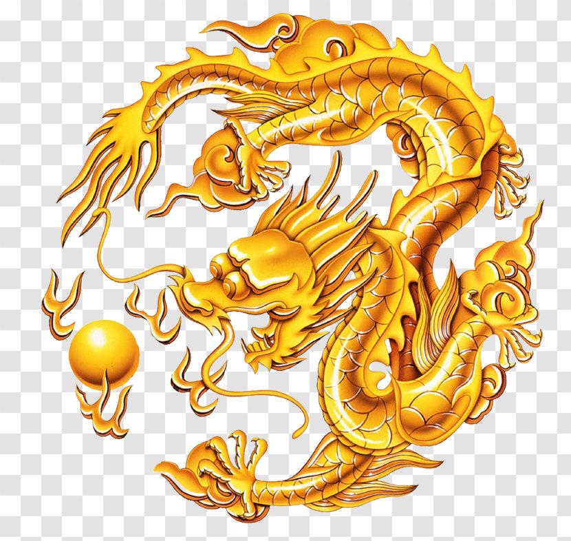 China Chinese Dragon The Song Of Golden - Fictional Character Transparent PNG