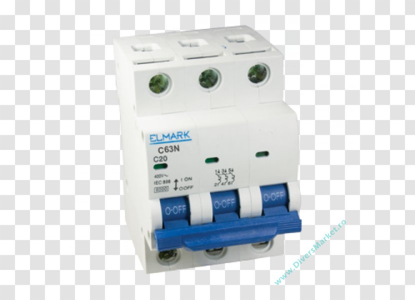 Circuit Breaker Seccionador Volt Electric Current Electrical Network - Electronic Component - Footmark Transparent PNG