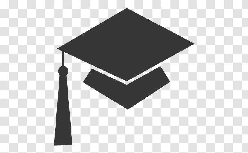 Square Academic Cap Dress Hat Bachelor's Degree Graduation Ceremony - Black Transparent PNG