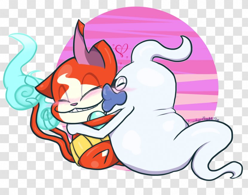 Jibanyan Yo-Kai Watch Yōkai Kiss - Frame - Lucky Thirteen Attack Transparent PNG