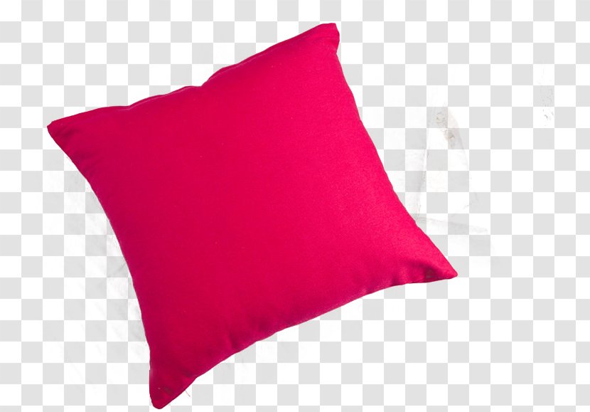 Throw Pillow Cushion Rectangle - Red Transparent PNG