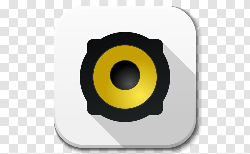 Symbol Yellow Circle Font - User - Apps Rhythmbox Transparent PNG
