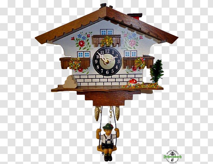 Cuckoo Clock Black Forest Quartz Movement Transparent PNG