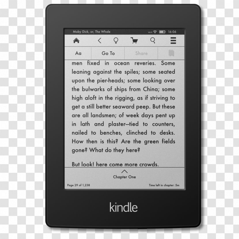 Kindle Fire Amazon.com Sony Reader Paperwhite E-Readers - Multimedia - Electronic Device Transparent PNG