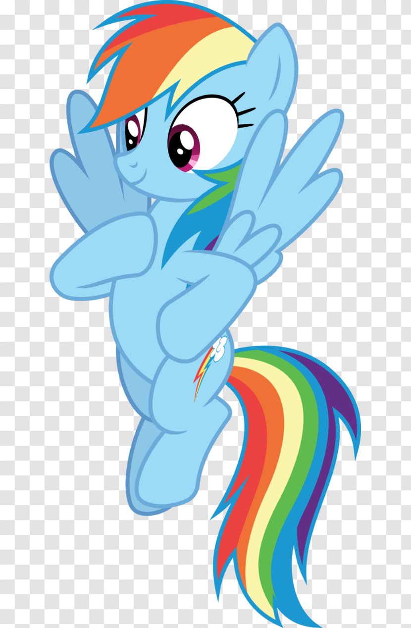 Pony Rainbow Dash Artist Illustration - Mammal - Baozi Vector Transparent PNG