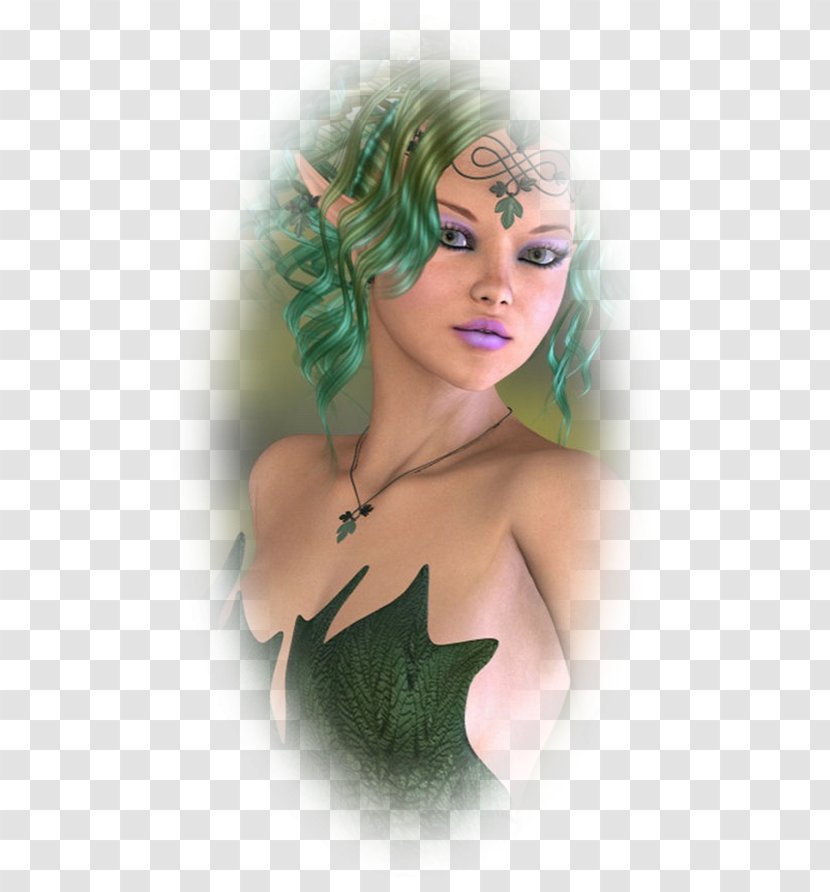 Fairy Elf Fantasy Duende - Portrait - Cbf Transparent PNG