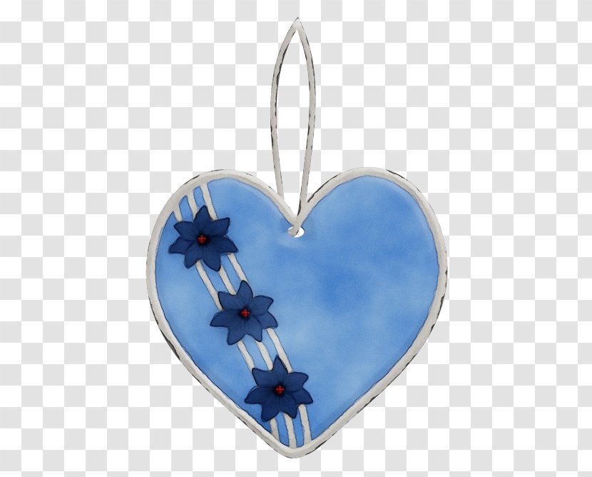 Heart Cobalt Blue Airplane Electric Ornament - Paint - Fashion Accessory Transparent PNG