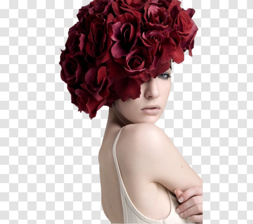 Garden Roses Floral Design Cut Flowers - Headpiece - Flower Transparent PNG