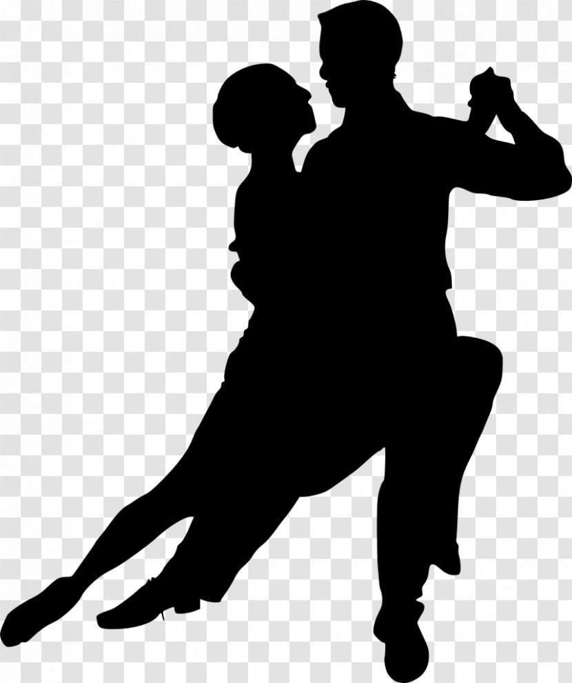 Latin Dance Ballroom Partner Clip Art - Silhouettes Transparent PNG