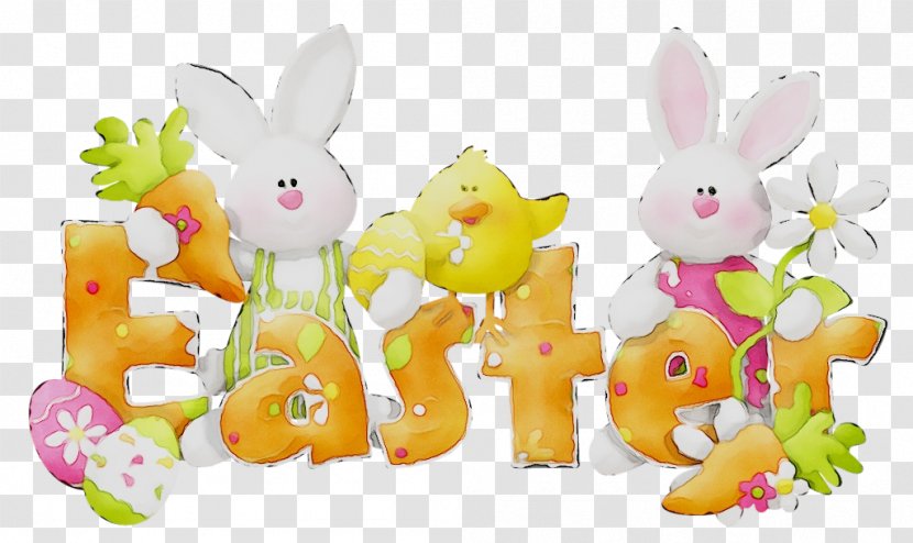 The Easter Bunny Happy Eggstravaganza - Rabbit Transparent PNG