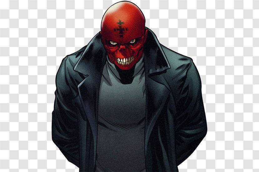 Red Skull Supervillain Punisher Captain America Ultimate Marvel - Wikia Transparent PNG