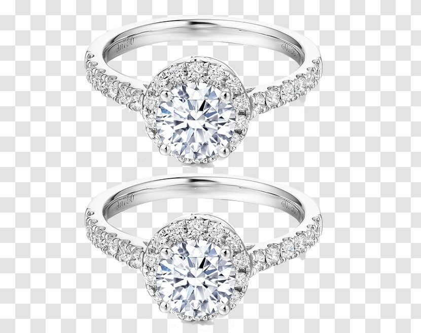 Earring Wedding Ring Diamond Jewellery - Pieces Transparent PNG