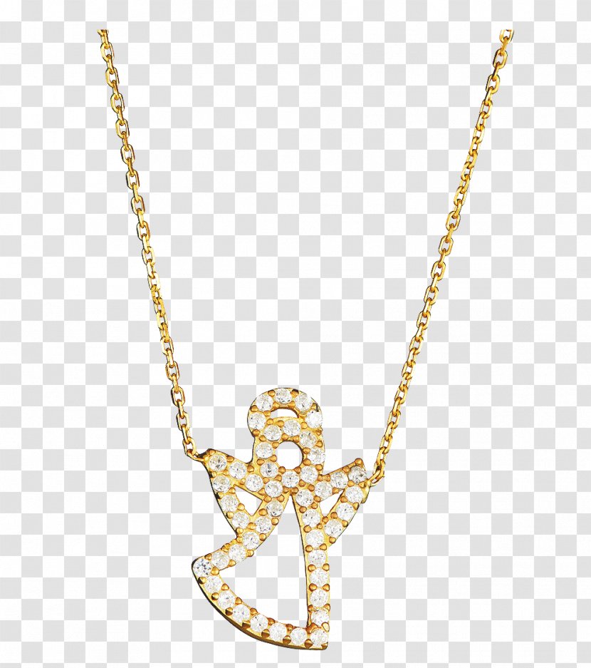 Earring Necklace Jewellery - Chain - Pendant Image Transparent PNG