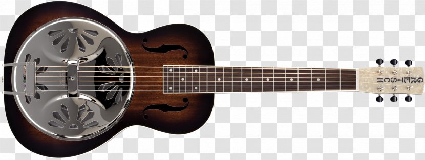 Resonator Guitar Ukulele Gretsch Musical Instruments - Watercolor - Acoustic Transparent PNG